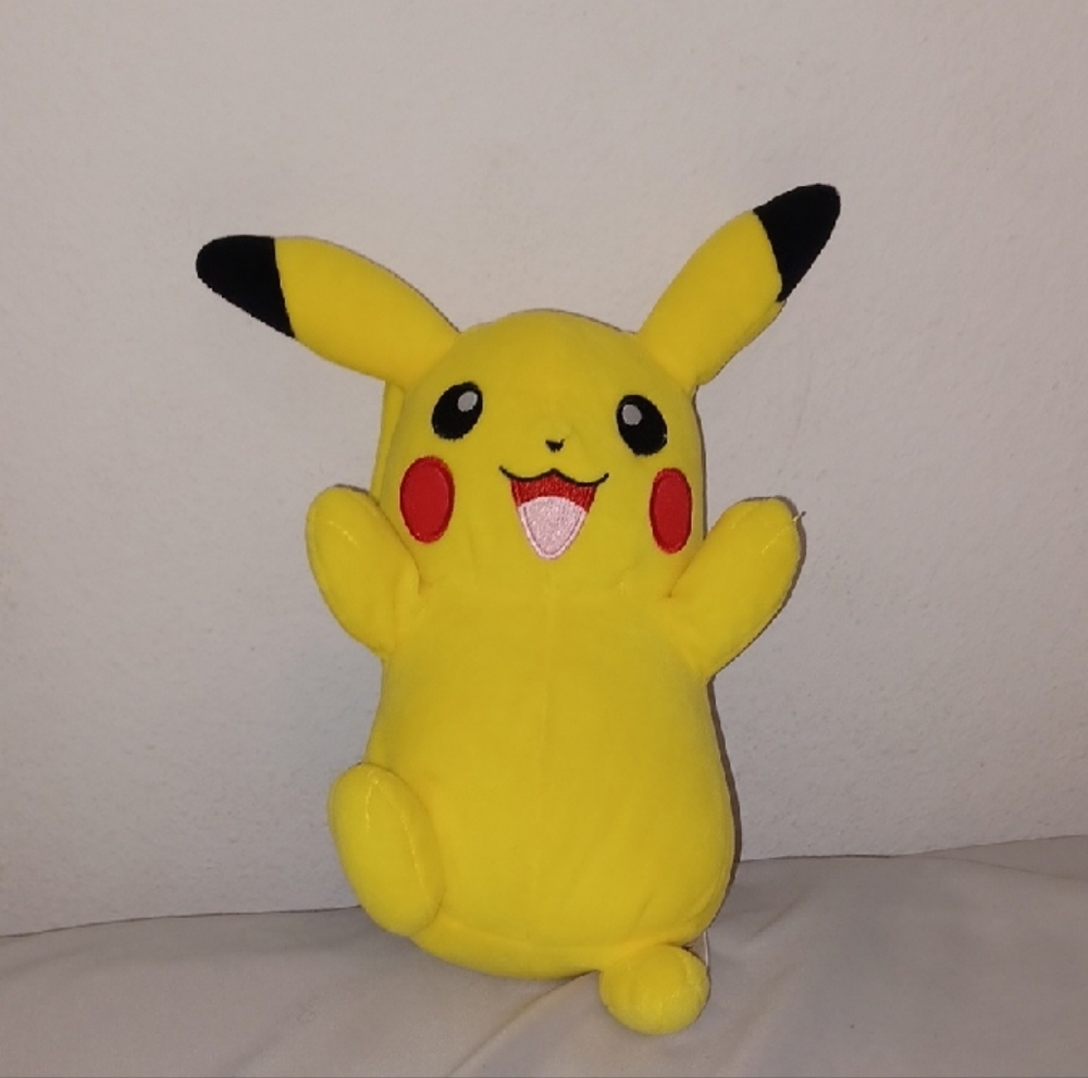 Official Pokemon Pikachu Yellow Plush Toy